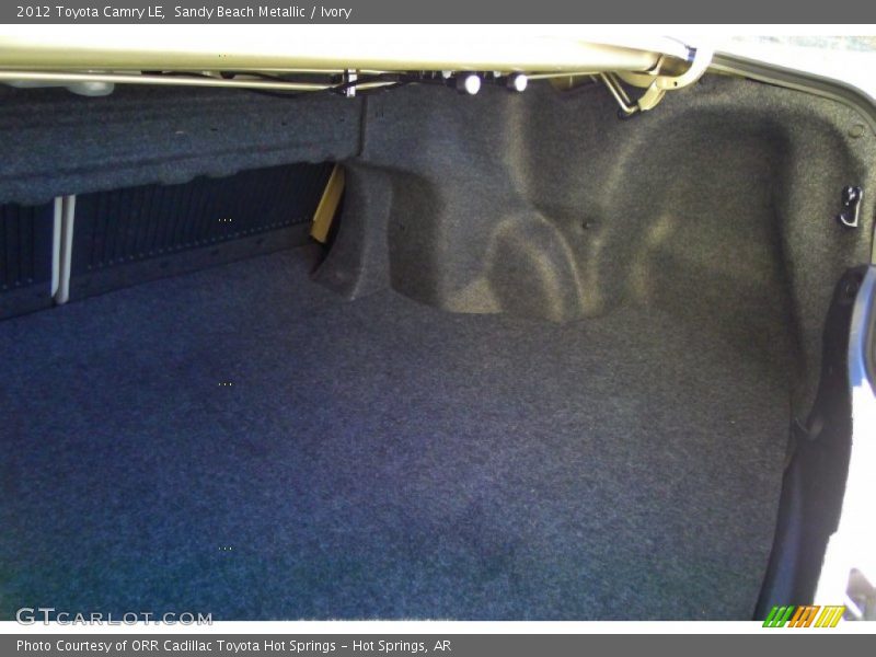 Sandy Beach Metallic / Ivory 2012 Toyota Camry LE