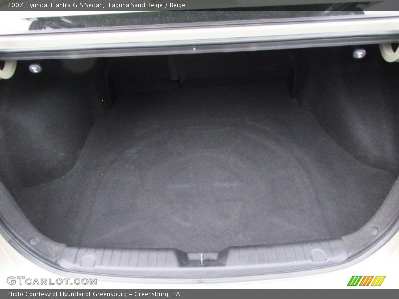 Laguna Sand Beige / Beige 2007 Hyundai Elantra GLS Sedan