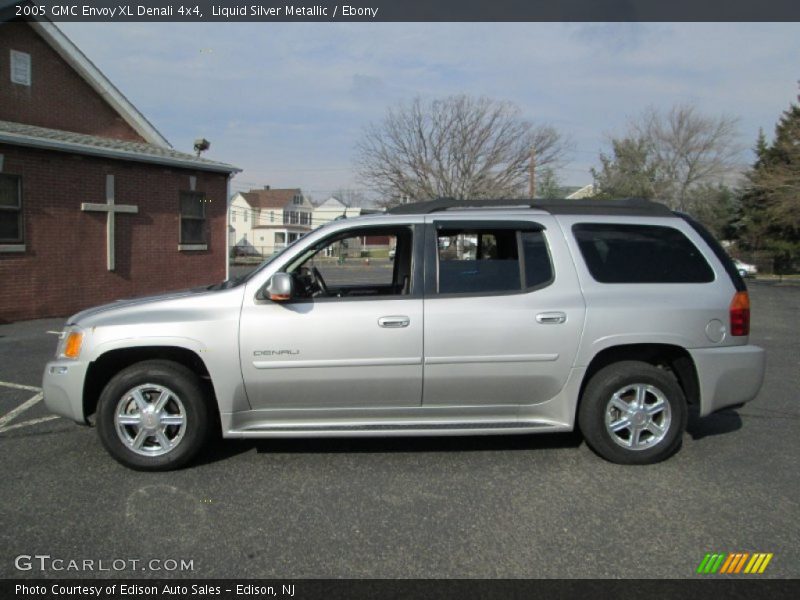 Liquid Silver Metallic / Ebony 2005 GMC Envoy XL Denali 4x4