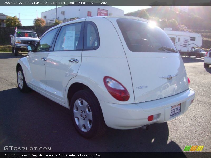 Cool Vanilla White / Pastel Slate Gray 2008 Chrysler PT Cruiser LX