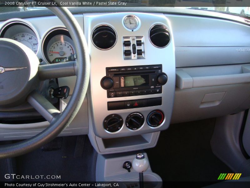 Cool Vanilla White / Pastel Slate Gray 2008 Chrysler PT Cruiser LX