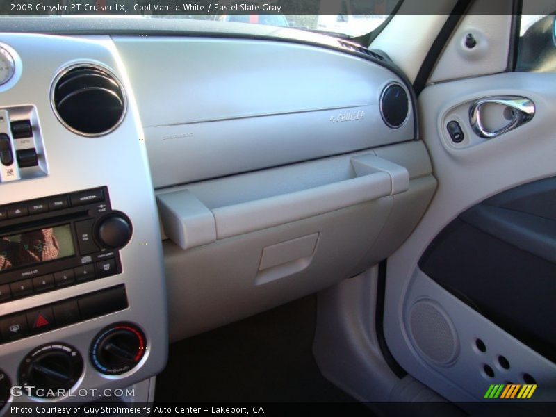 Cool Vanilla White / Pastel Slate Gray 2008 Chrysler PT Cruiser LX