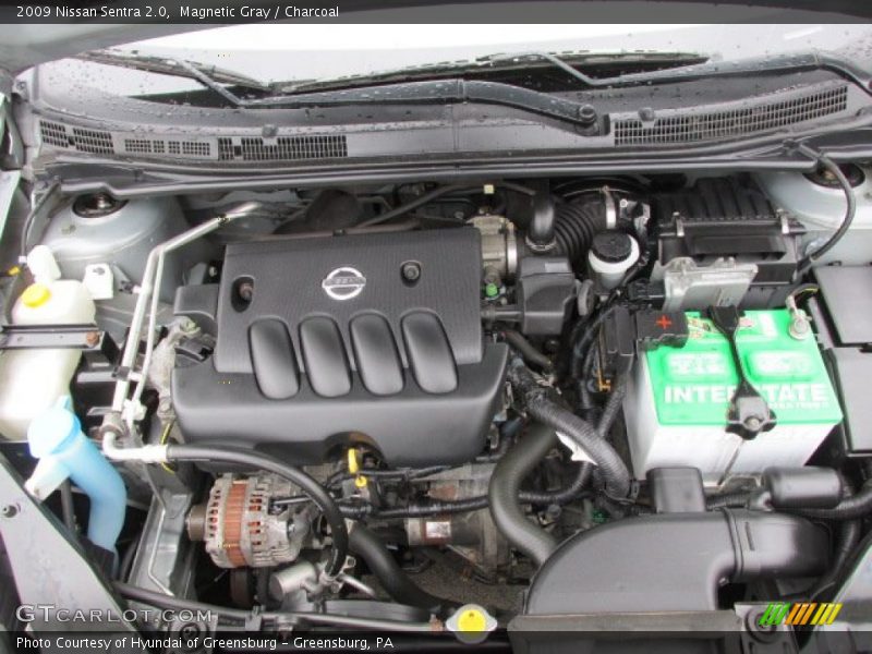 Magnetic Gray / Charcoal 2009 Nissan Sentra 2.0