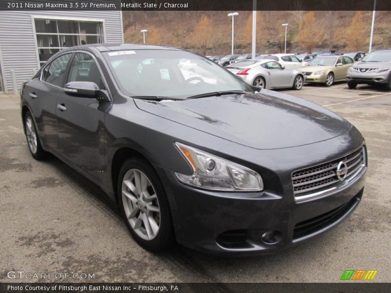 Metallic Slate / Charcoal 2011 Nissan Maxima 3.5 SV Premium