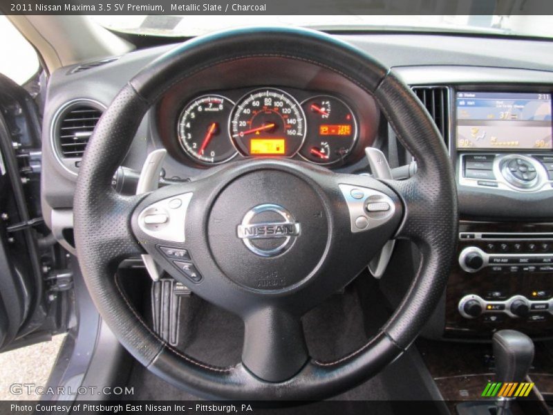 Metallic Slate / Charcoal 2011 Nissan Maxima 3.5 SV Premium