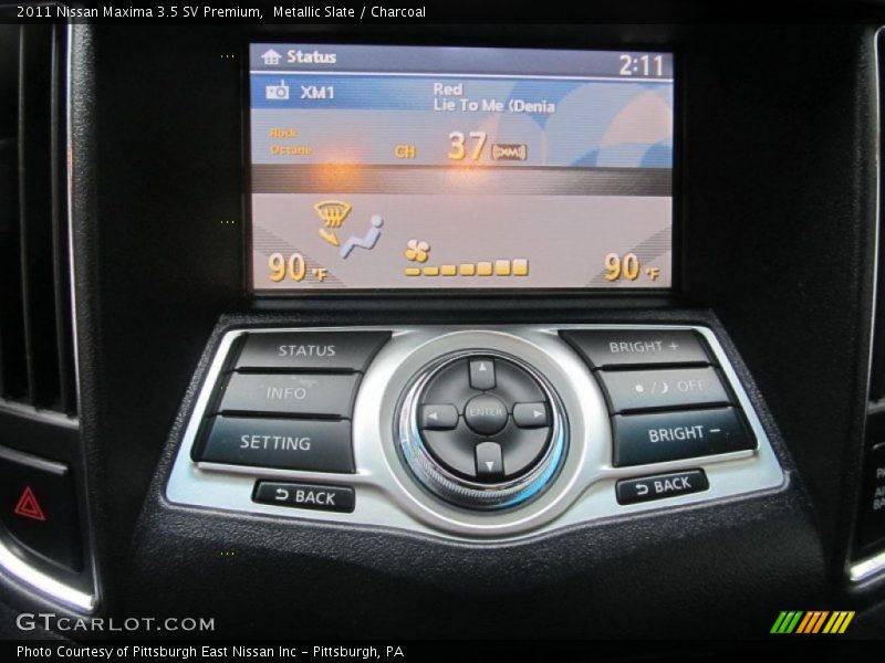 Metallic Slate / Charcoal 2011 Nissan Maxima 3.5 SV Premium