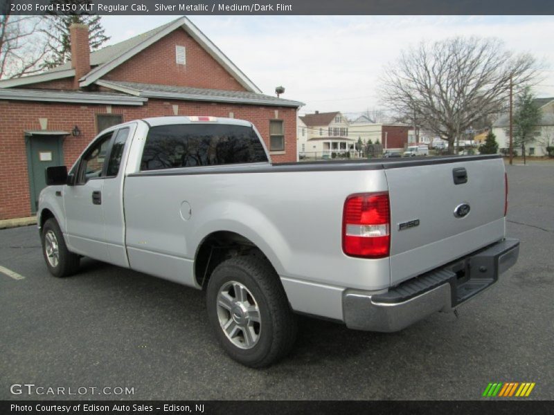 Silver Metallic / Medium/Dark Flint 2008 Ford F150 XLT Regular Cab