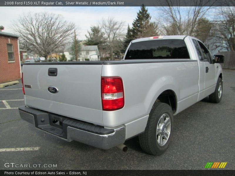 Silver Metallic / Medium/Dark Flint 2008 Ford F150 XLT Regular Cab