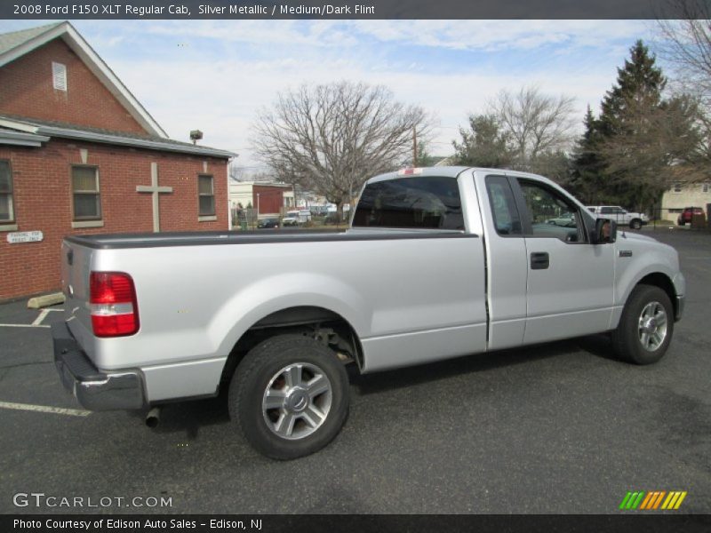 Silver Metallic / Medium/Dark Flint 2008 Ford F150 XLT Regular Cab