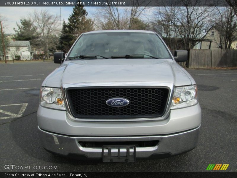 Silver Metallic / Medium/Dark Flint 2008 Ford F150 XLT Regular Cab