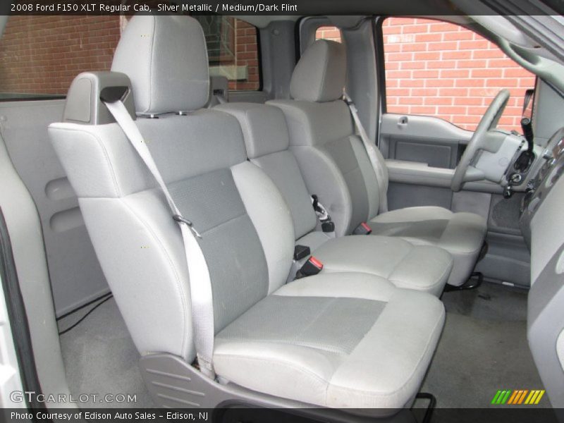 Silver Metallic / Medium/Dark Flint 2008 Ford F150 XLT Regular Cab