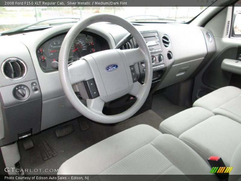 Medium/Dark Flint Interior - 2008 F150 XLT Regular Cab 
