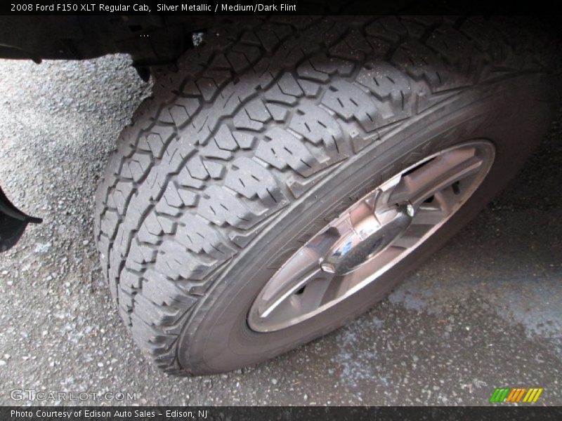 Silver Metallic / Medium/Dark Flint 2008 Ford F150 XLT Regular Cab