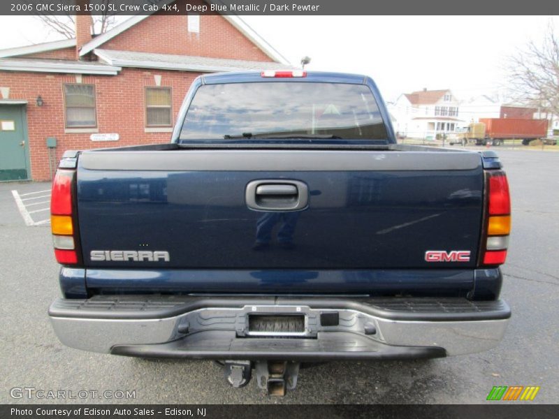 Deep Blue Metallic / Dark Pewter 2006 GMC Sierra 1500 SL Crew Cab 4x4