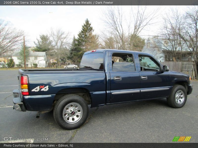 Deep Blue Metallic / Dark Pewter 2006 GMC Sierra 1500 SL Crew Cab 4x4