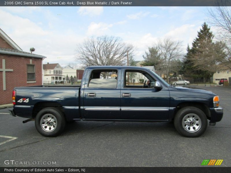 Deep Blue Metallic / Dark Pewter 2006 GMC Sierra 1500 SL Crew Cab 4x4