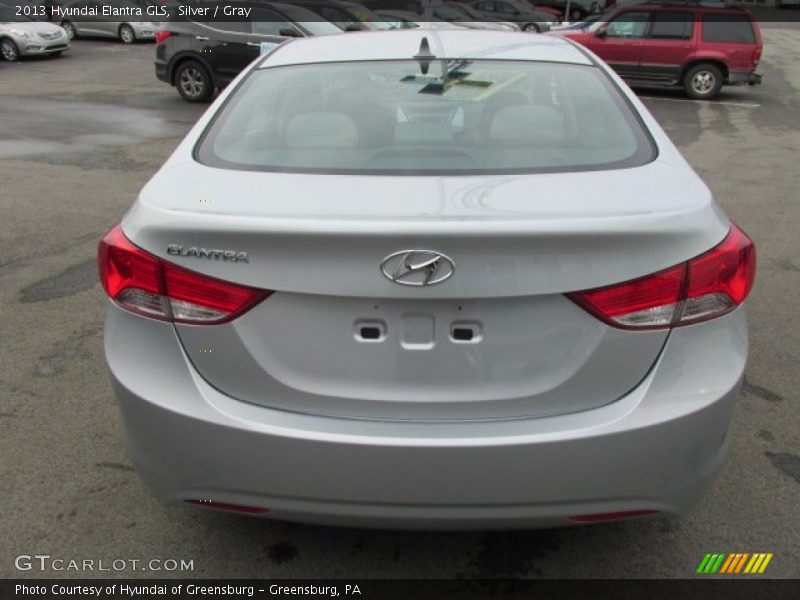 Silver / Gray 2013 Hyundai Elantra GLS