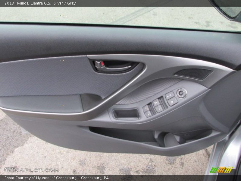Silver / Gray 2013 Hyundai Elantra GLS