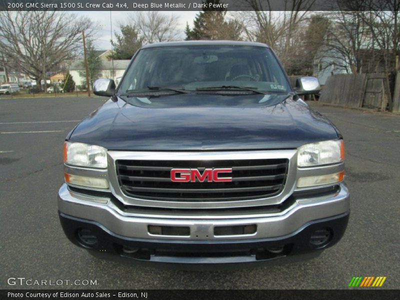 Deep Blue Metallic / Dark Pewter 2006 GMC Sierra 1500 SL Crew Cab 4x4