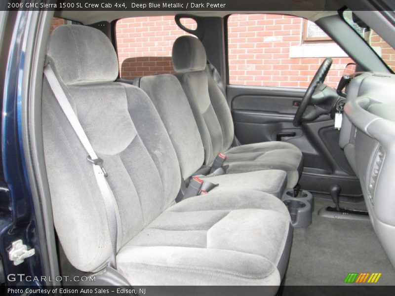  2006 Sierra 1500 SL Crew Cab 4x4 Dark Pewter Interior
