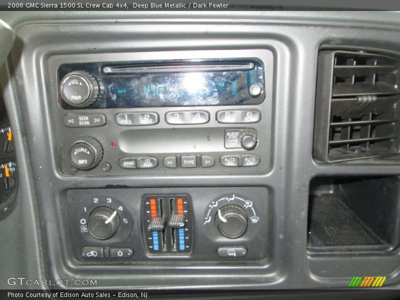 Deep Blue Metallic / Dark Pewter 2006 GMC Sierra 1500 SL Crew Cab 4x4