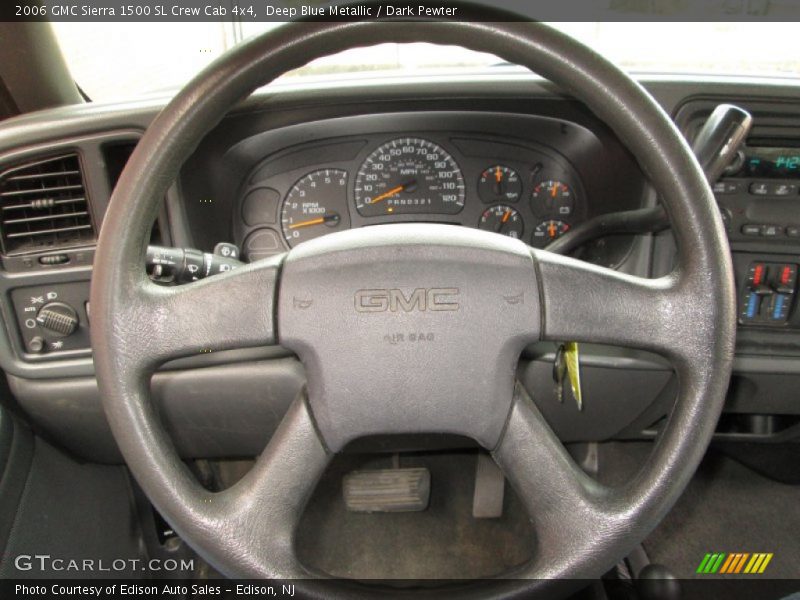 Deep Blue Metallic / Dark Pewter 2006 GMC Sierra 1500 SL Crew Cab 4x4