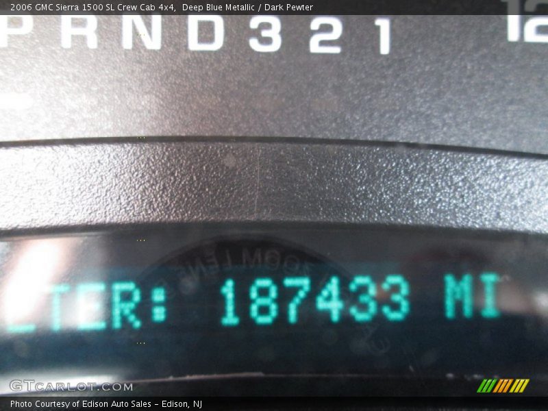 Deep Blue Metallic / Dark Pewter 2006 GMC Sierra 1500 SL Crew Cab 4x4