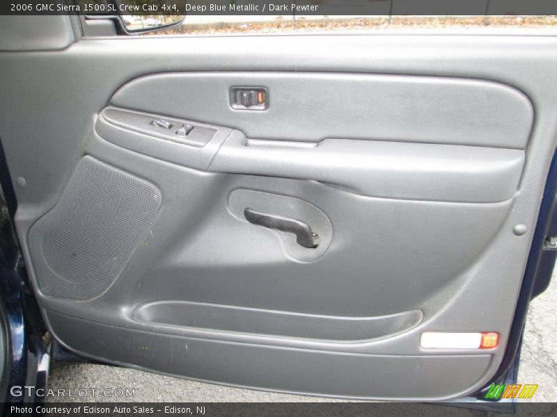 Deep Blue Metallic / Dark Pewter 2006 GMC Sierra 1500 SL Crew Cab 4x4