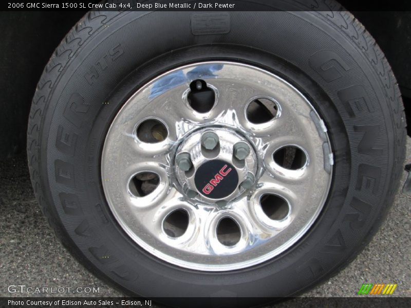 Deep Blue Metallic / Dark Pewter 2006 GMC Sierra 1500 SL Crew Cab 4x4