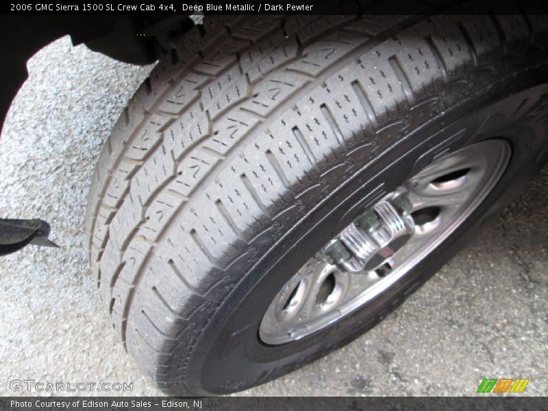 Deep Blue Metallic / Dark Pewter 2006 GMC Sierra 1500 SL Crew Cab 4x4
