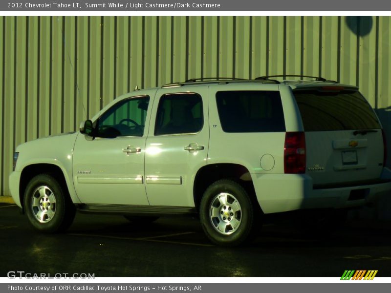 Summit White / Light Cashmere/Dark Cashmere 2012 Chevrolet Tahoe LT