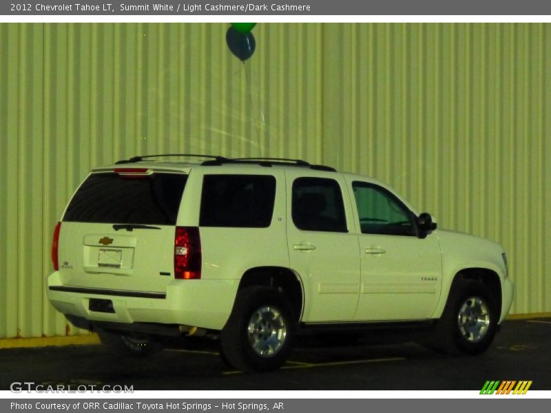 Summit White / Light Cashmere/Dark Cashmere 2012 Chevrolet Tahoe LT