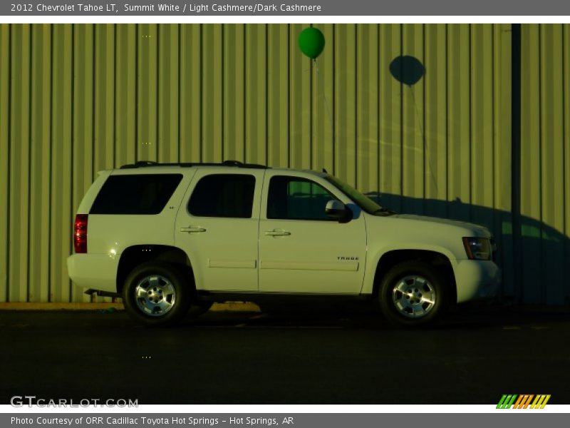 Summit White / Light Cashmere/Dark Cashmere 2012 Chevrolet Tahoe LT