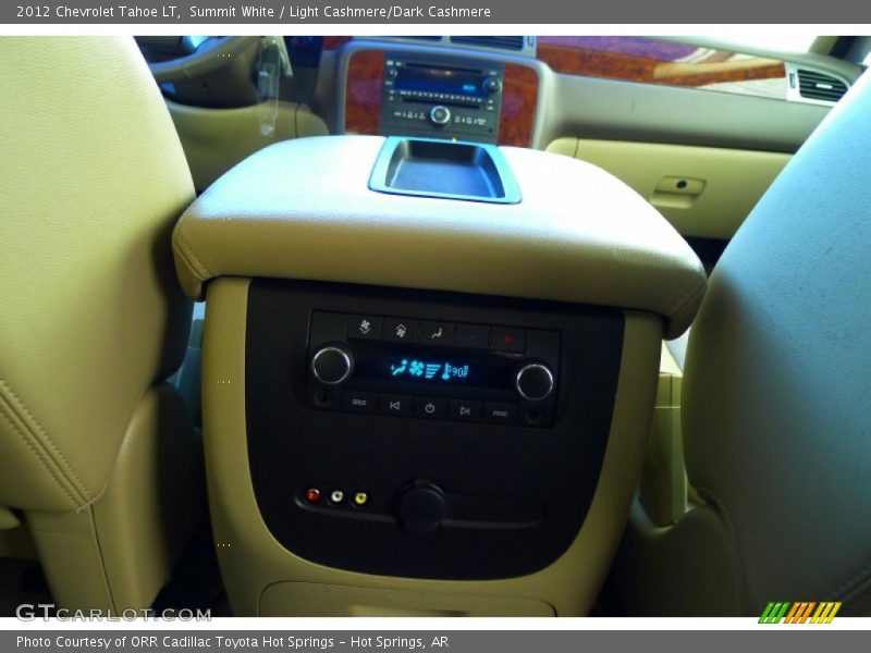 Summit White / Light Cashmere/Dark Cashmere 2012 Chevrolet Tahoe LT