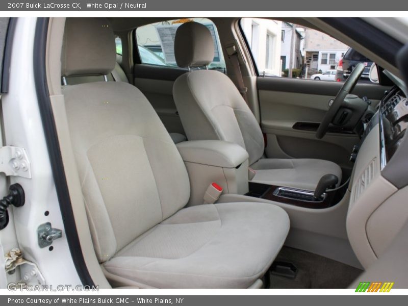 Front Seat of 2007 LaCrosse CX