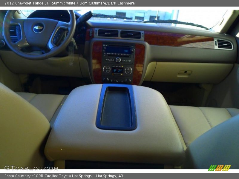 Summit White / Light Cashmere/Dark Cashmere 2012 Chevrolet Tahoe LT