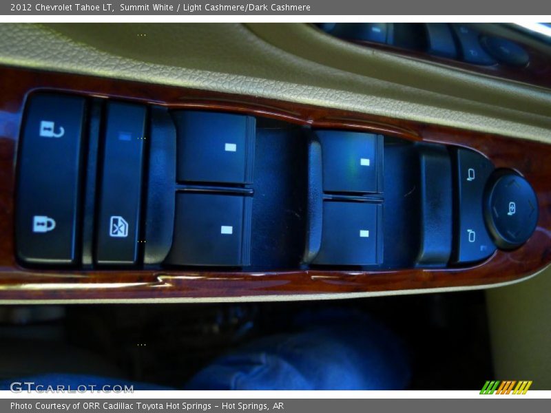Summit White / Light Cashmere/Dark Cashmere 2012 Chevrolet Tahoe LT