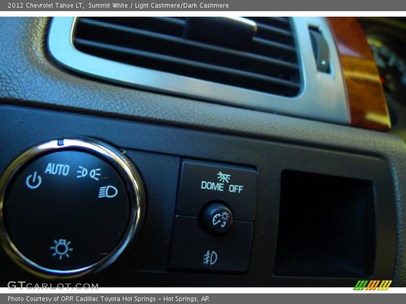 Summit White / Light Cashmere/Dark Cashmere 2012 Chevrolet Tahoe LT