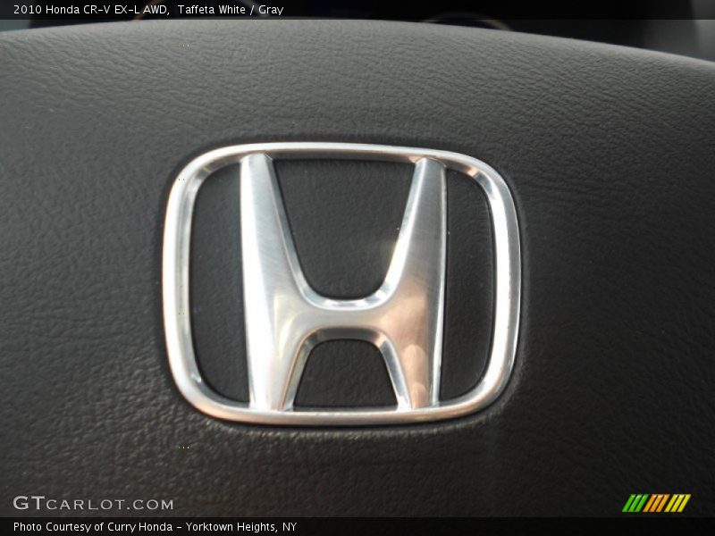 Taffeta White / Gray 2010 Honda CR-V EX-L AWD