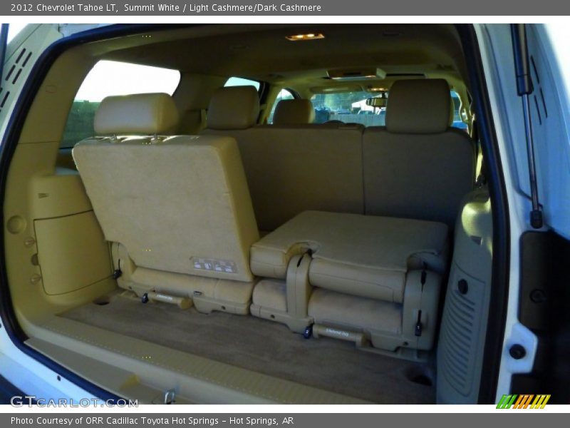 Summit White / Light Cashmere/Dark Cashmere 2012 Chevrolet Tahoe LT