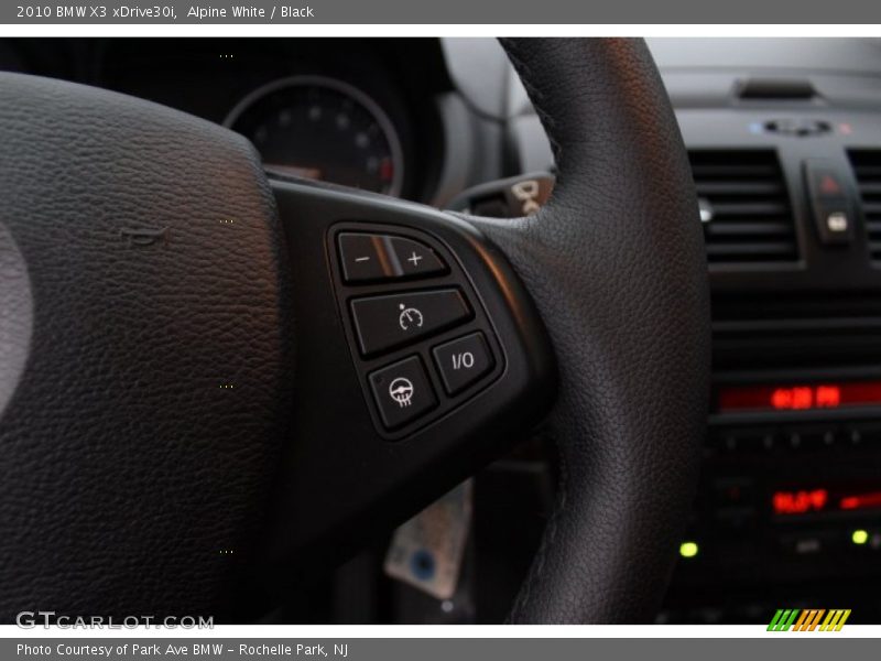 Alpine White / Black 2010 BMW X3 xDrive30i