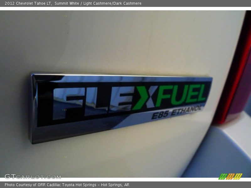 Summit White / Light Cashmere/Dark Cashmere 2012 Chevrolet Tahoe LT
