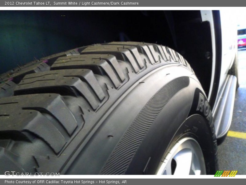 Summit White / Light Cashmere/Dark Cashmere 2012 Chevrolet Tahoe LT