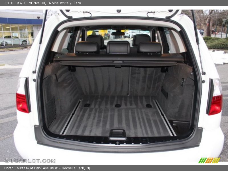 Alpine White / Black 2010 BMW X3 xDrive30i