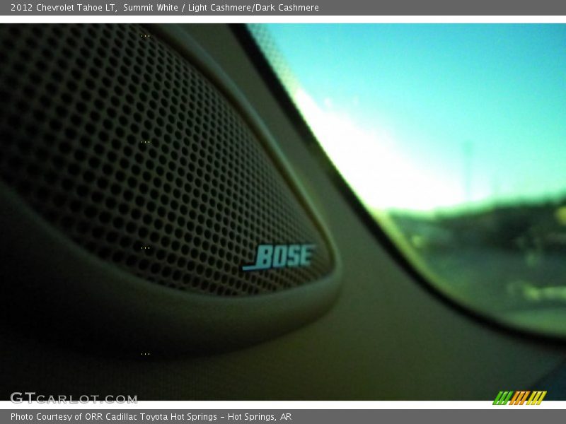 Summit White / Light Cashmere/Dark Cashmere 2012 Chevrolet Tahoe LT