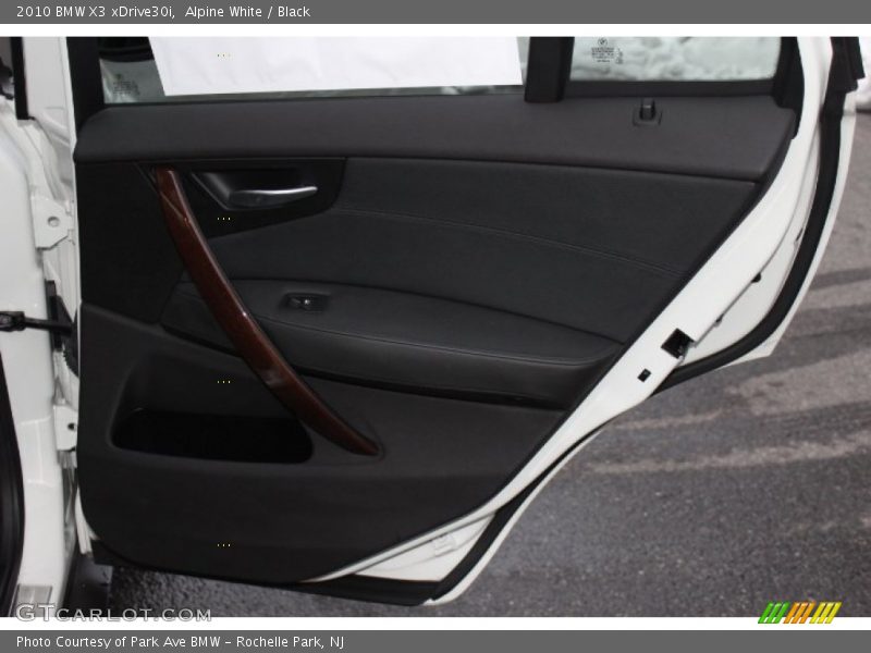 Alpine White / Black 2010 BMW X3 xDrive30i