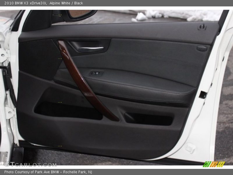 Alpine White / Black 2010 BMW X3 xDrive30i