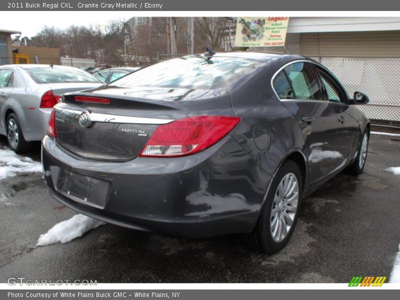 Granite Gray Metallic / Ebony 2011 Buick Regal CXL