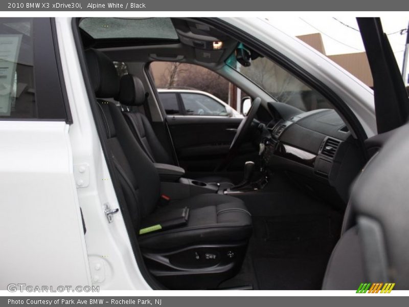 Alpine White / Black 2010 BMW X3 xDrive30i