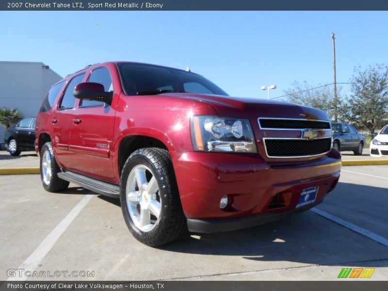 Sport Red Metallic / Ebony 2007 Chevrolet Tahoe LTZ